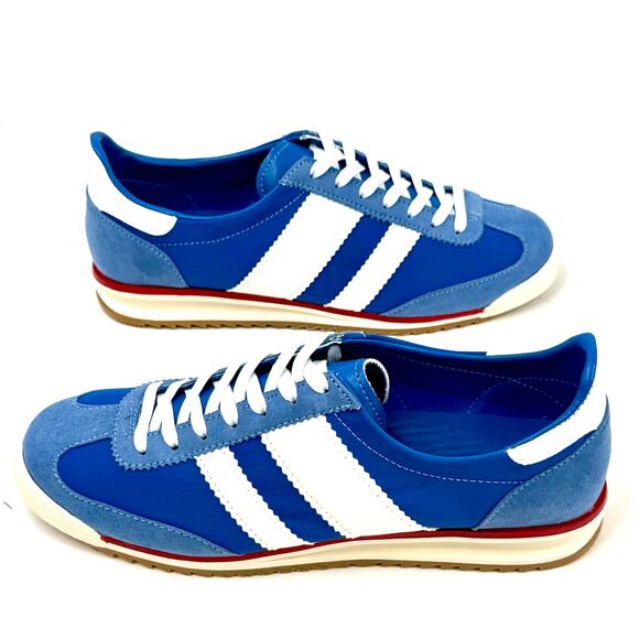 Madden Girl Women's Jumper Low Profile Retro Joggers Shoes Size 6 Blu/Wht NWT - Picture 4 of 6